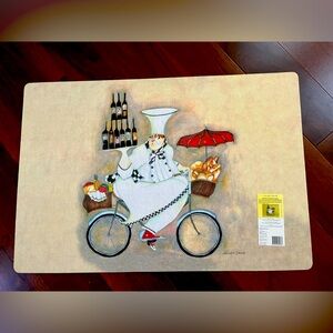 Vintage Jennifer Garant Fat Chef Kitchen Mats